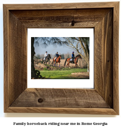 family horseback riding near me in Rome, Georgia